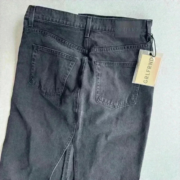 NWT REVOLVE GRLFRND Amara Maxi Pencil Skirt with Back Slit Size 28 - Picture 6 of 6